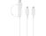 SAMSUNG EP-MN930GWEGWW - câble du chargeur (Blanc)