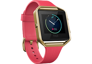fitbit blaze pink gold