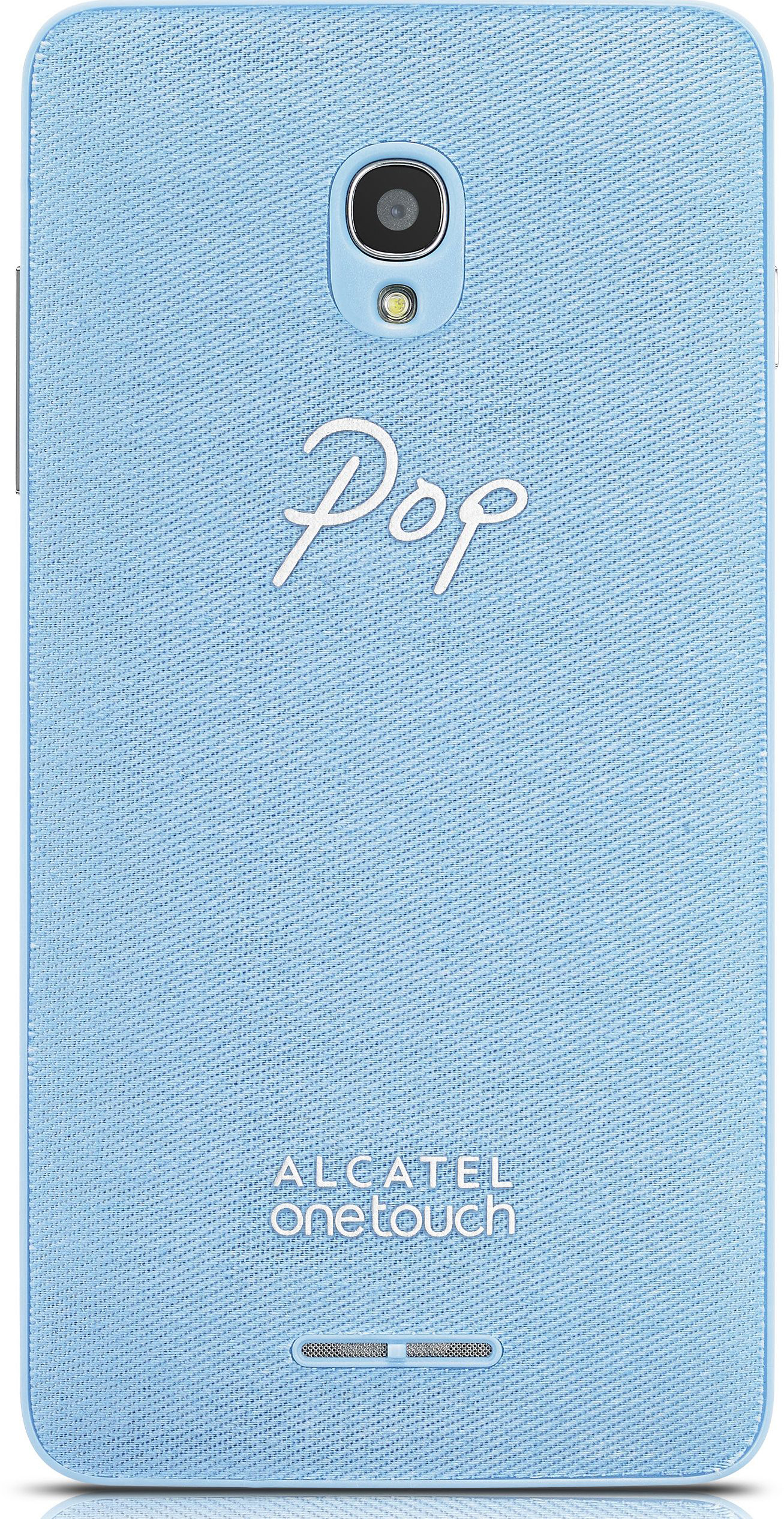 ALCATEL FB5022, Backcover, Alcatel, POP Star 5022D, Hellblau