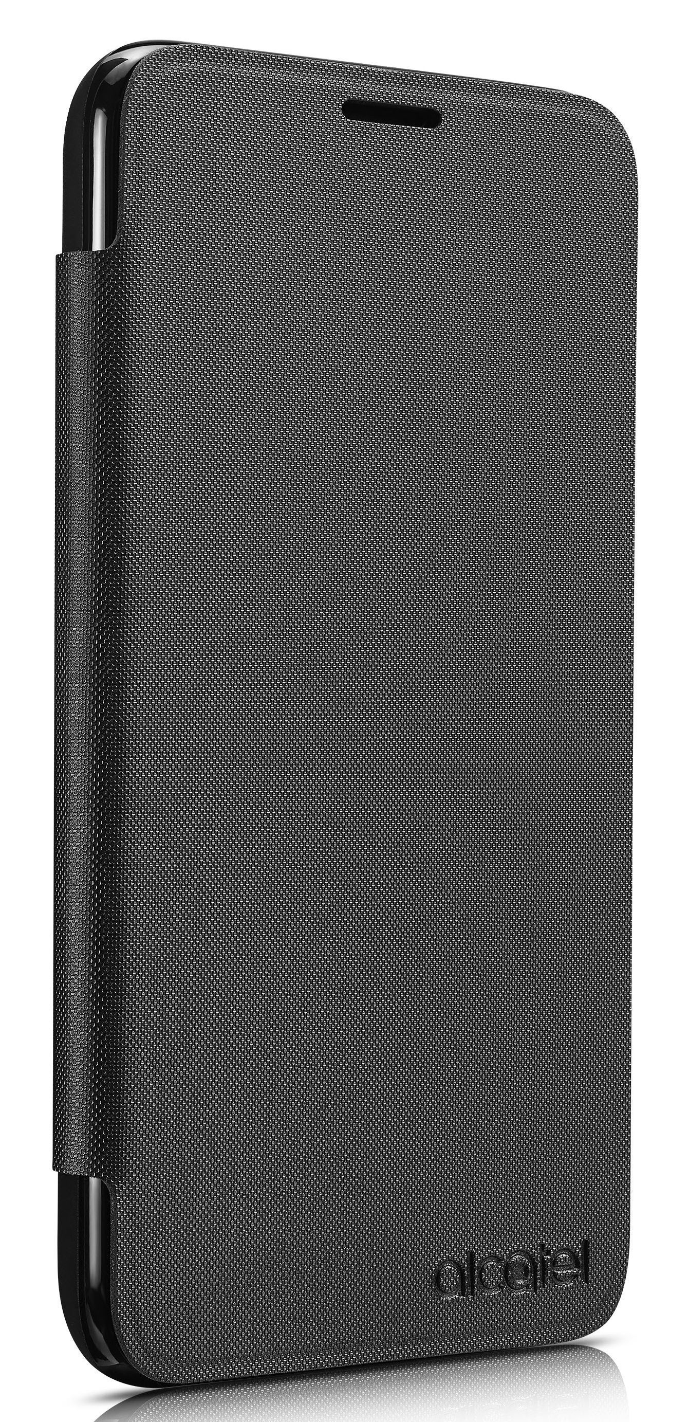 ALCATEL FC5010, Bookcover, Schwarz 4-5, Alcatel, PIXI