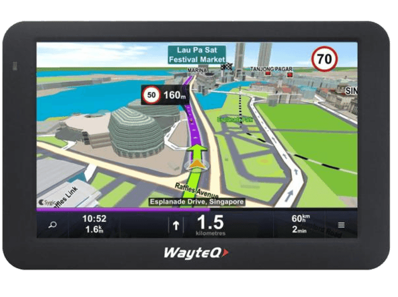 Saai straf Graag gedaan WAYTEQ X995 Max 7" androidos navigáció + Sygic 3D Európa térkép - MediaMarkt  online vásárlás