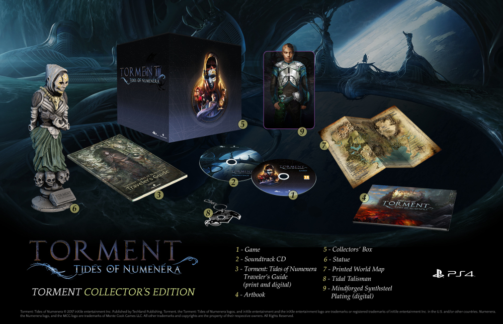 Torment: Tides of Numenéra Limited Collector's Edition PS4