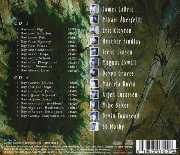 (CD) - - The Ayreon Human Equation (2CD)