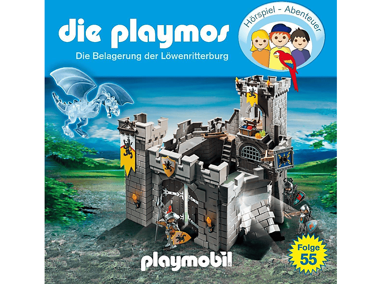 Die Playmos - (55)Die Belagerung Der Löwenritterburg - (CD)