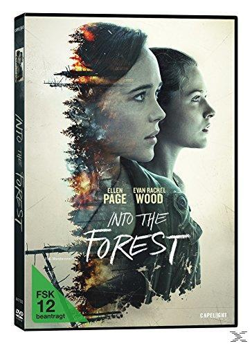 DVD-Cover mit einem dunklen Waldbild und den Gesichtern zweier Frauen.