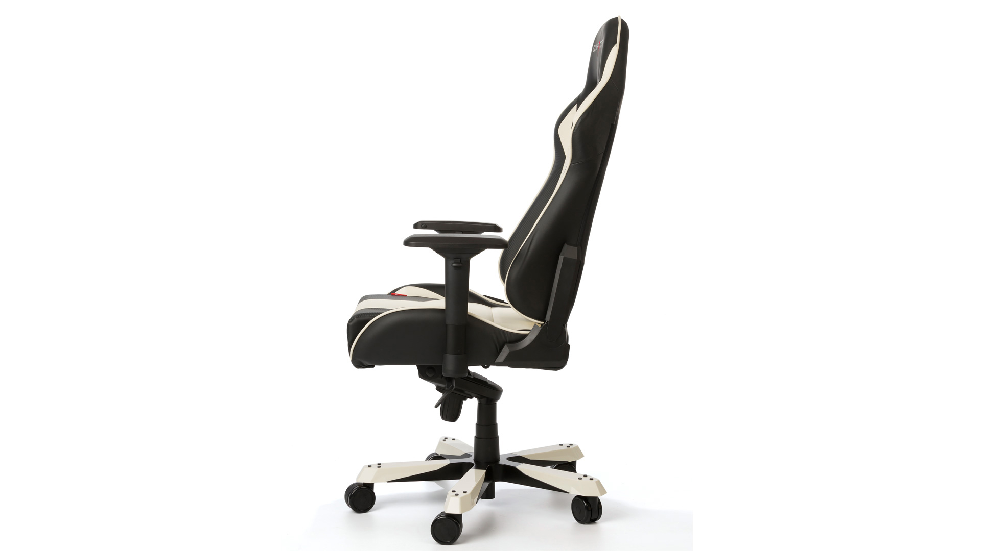 DXRACER King Gaming Stuhl, Schwarz/Weiß