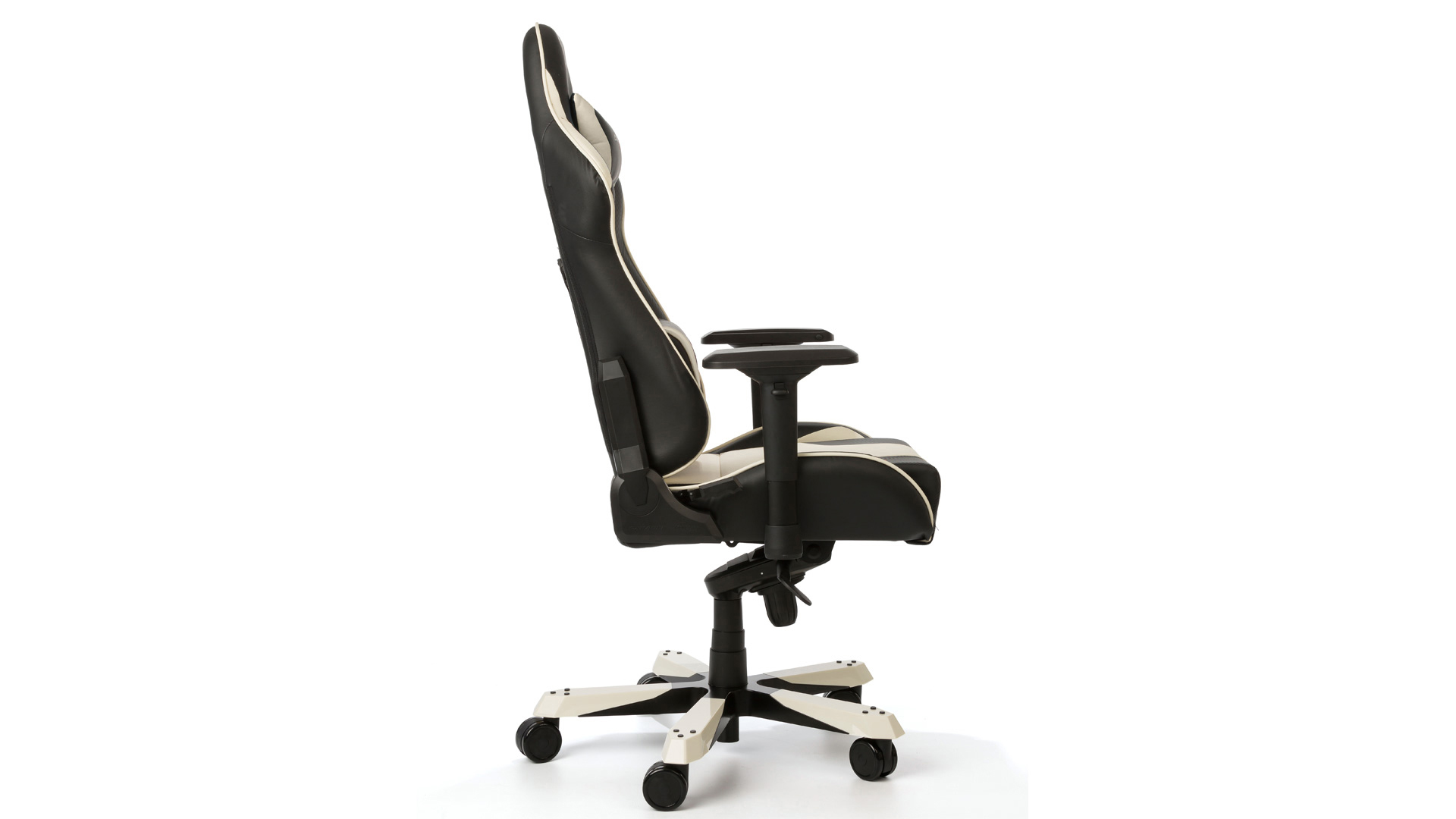 DXRACER King Gaming Stuhl, Schwarz/Weiß