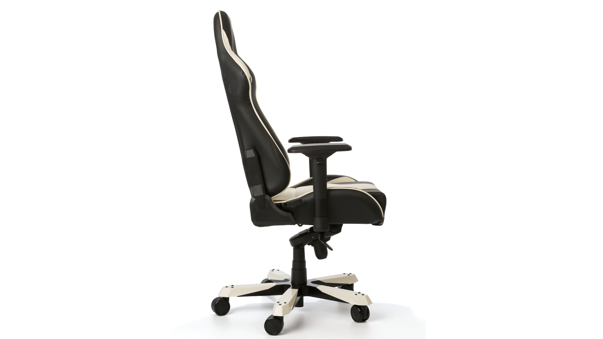 DXRACER King Gaming Stuhl, Schwarz/Weiß