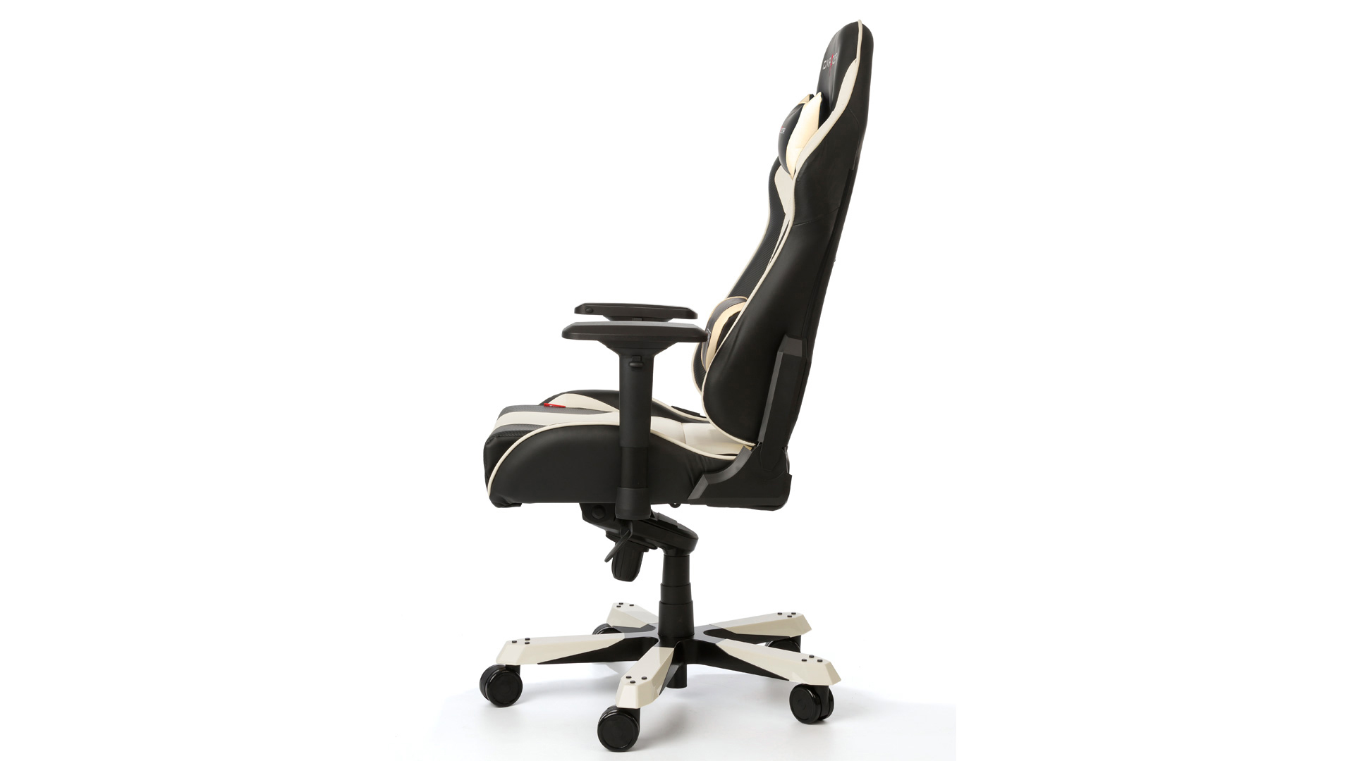 DXRACER King Gaming Stuhl, Schwarz/Weiß
