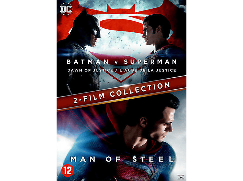Batman V Superman - Dawn of Justice + Man of Steel DVD