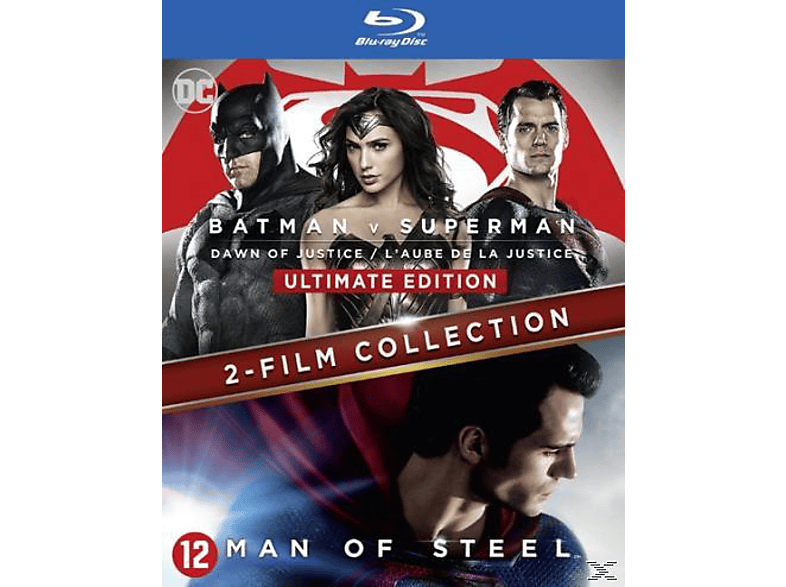 Batman V Superman - Dawn of Justice Ultimate Edition + Man of Steel Blu-ray