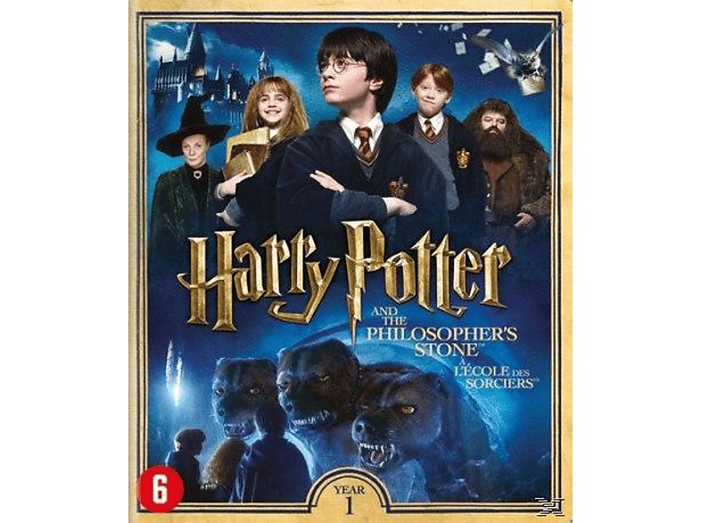 Harry Potter 1: En de Steen der Wijzen Year 1 Blu-ray