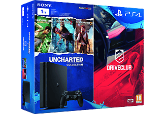 SONY Playstation 4 1 TB + Driveclub + Uncharted Collection Oyun Konsolu