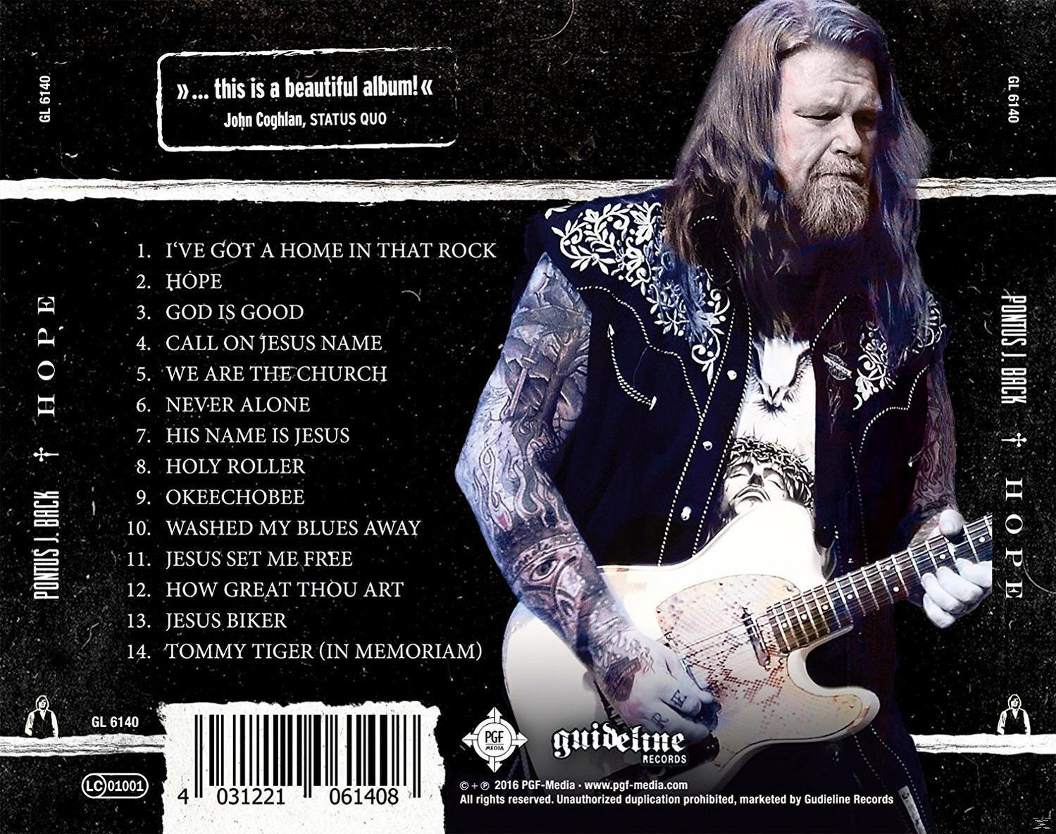 Pontus J.Back - Hope  - (CD)
