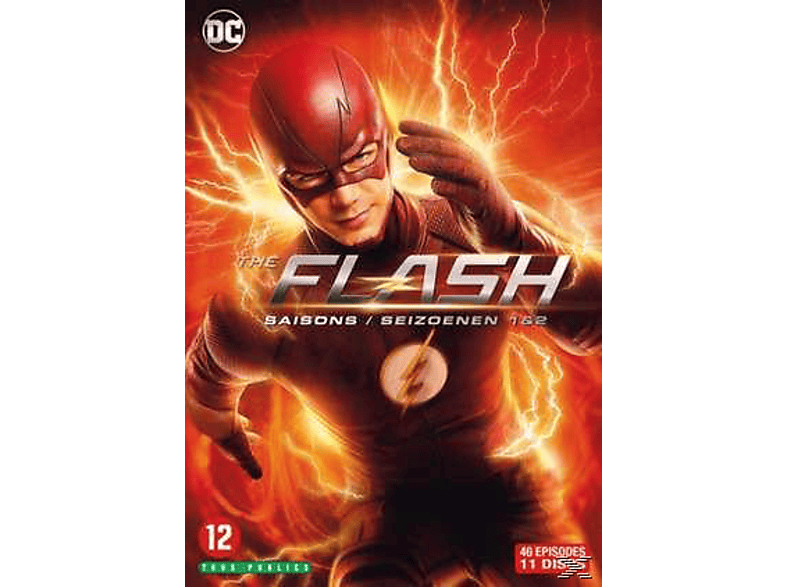 The Flash - Seizoen 1 & 2 + Stripboek - DVD