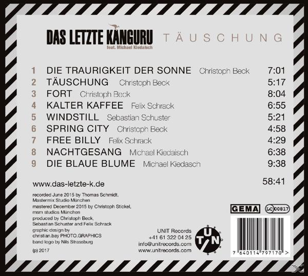 Letzte Kaenguru,Das/Kiedaisch,Michael - Täuschung  - (CD)
