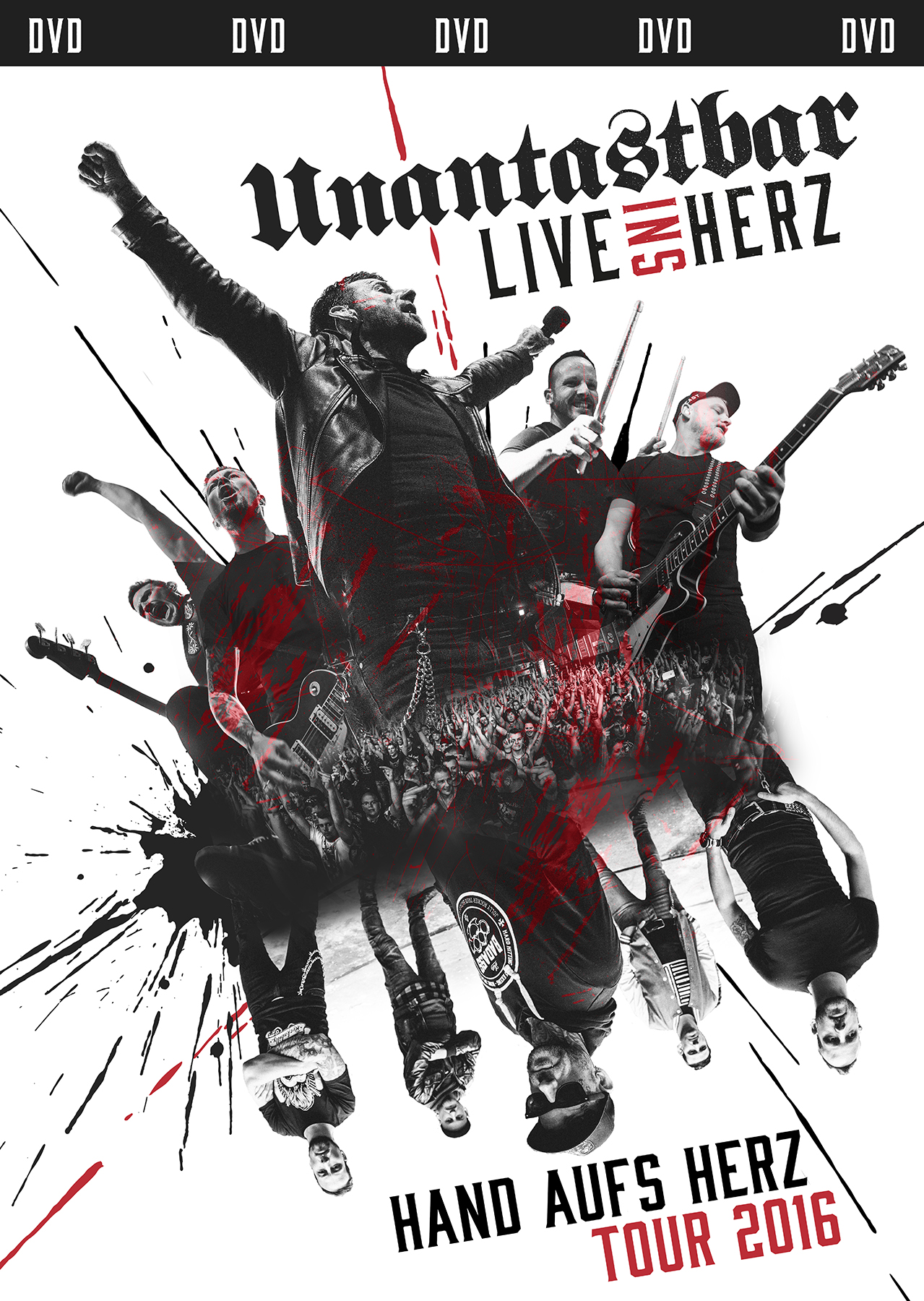 Unantastbar - Live Ins Herz (Ltd. Erstauflage inkl.USB-Stick)  - (DVD)