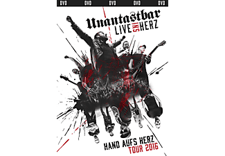 Unantastbar - Live Ins Herz (Ltd. Erstauflage inkl.USB-Stick)  - (DVD)