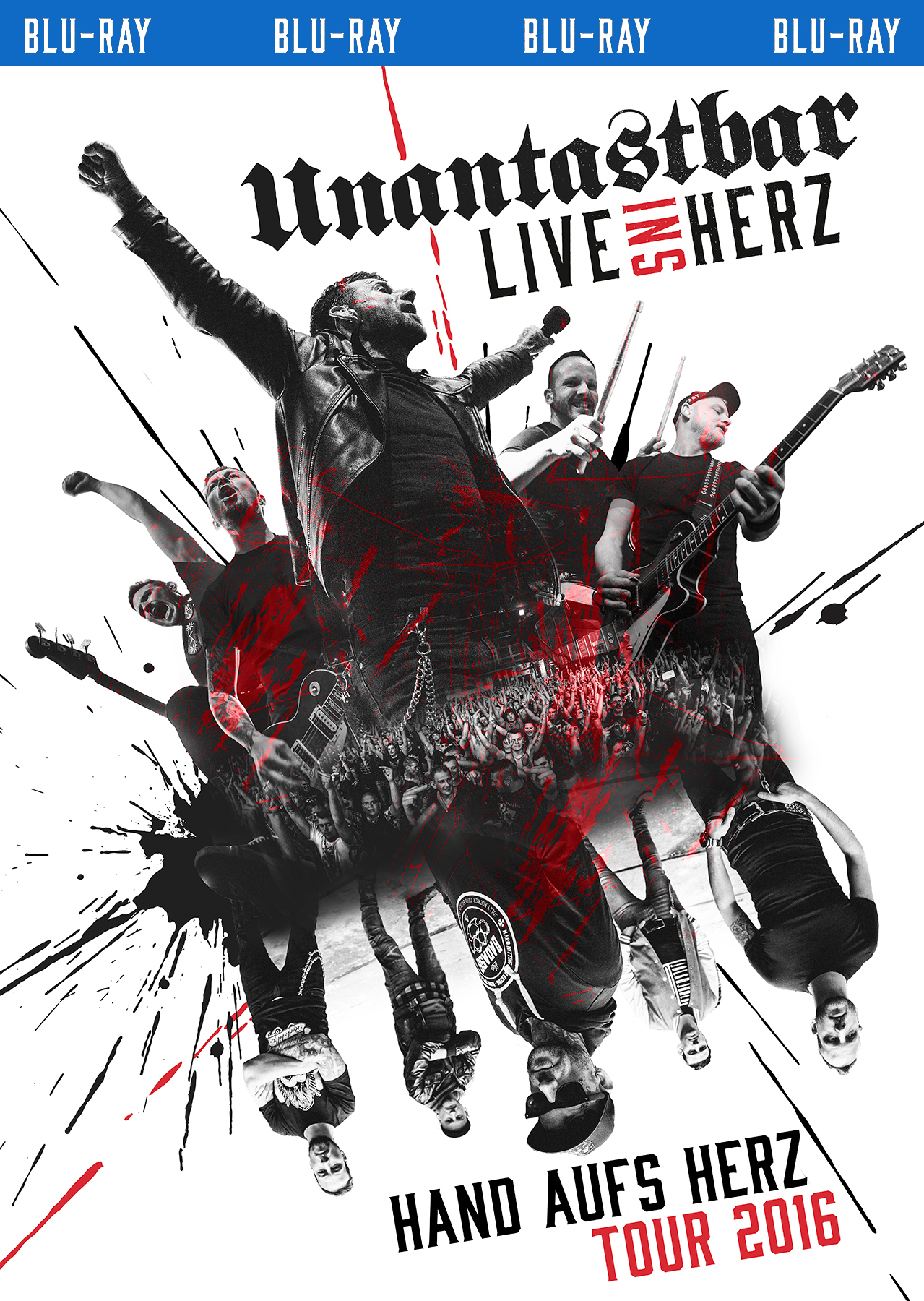 Unantastbar - Live Ins Herz (Ltd. Erstauflage inkl.USB-Stick)  - (Blu-ray)