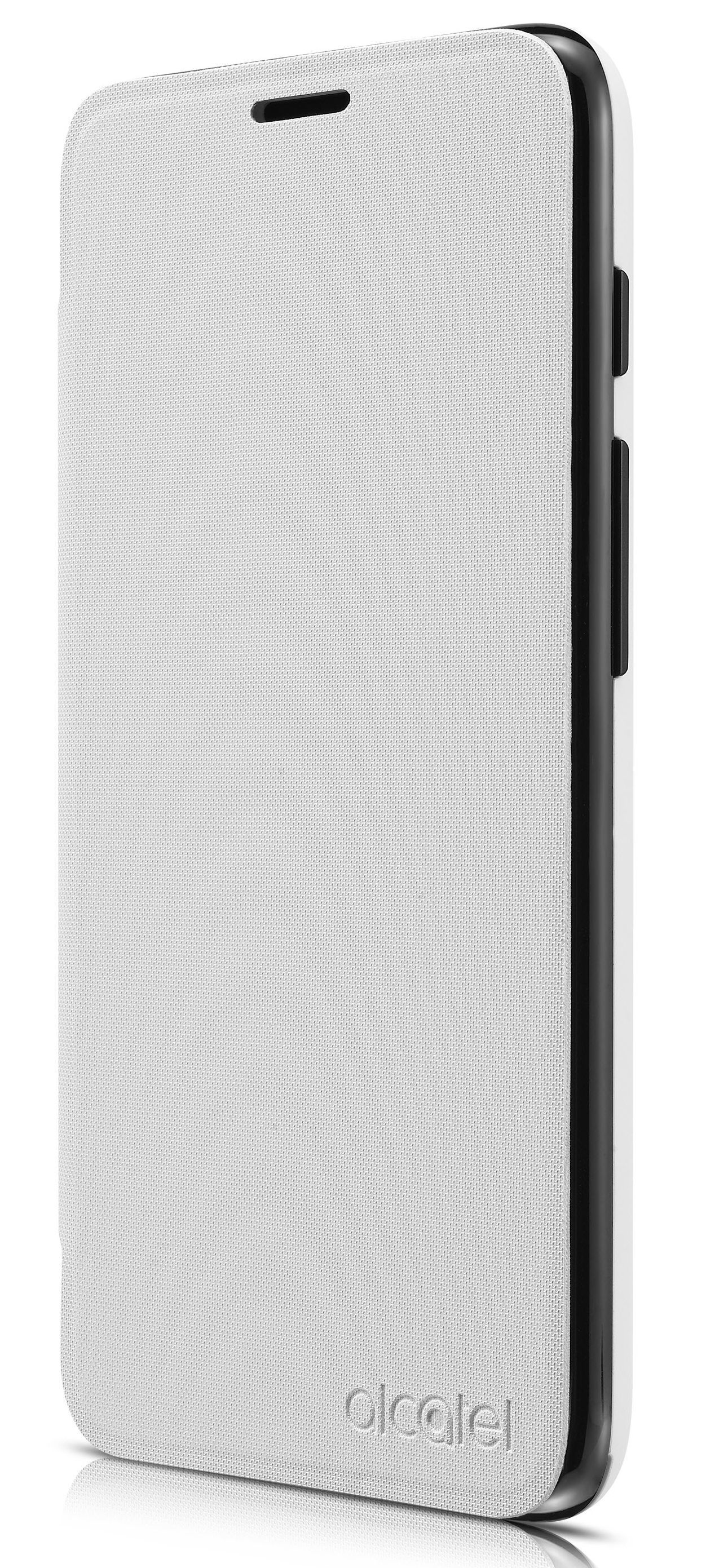 ALCATEL FC5010, Bookcover, Alcatel, PIXI Weiß 4-5
