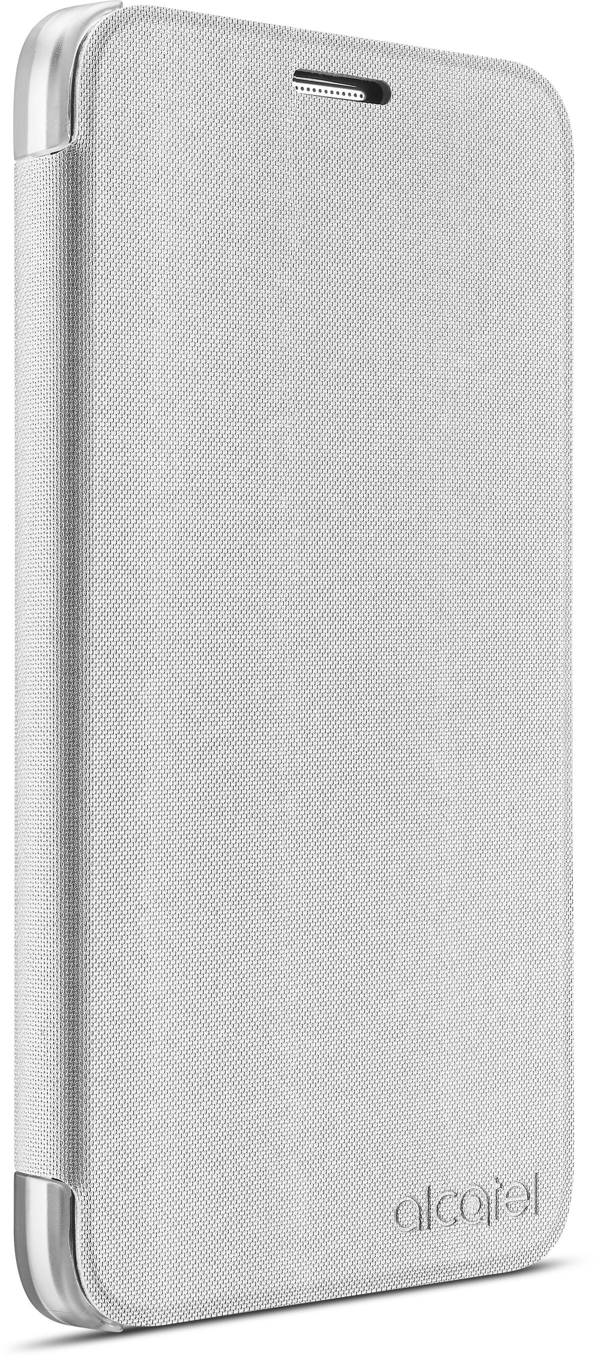 ALCATEL FC5051, Bookcover, Alcatel, POP 4, Silber