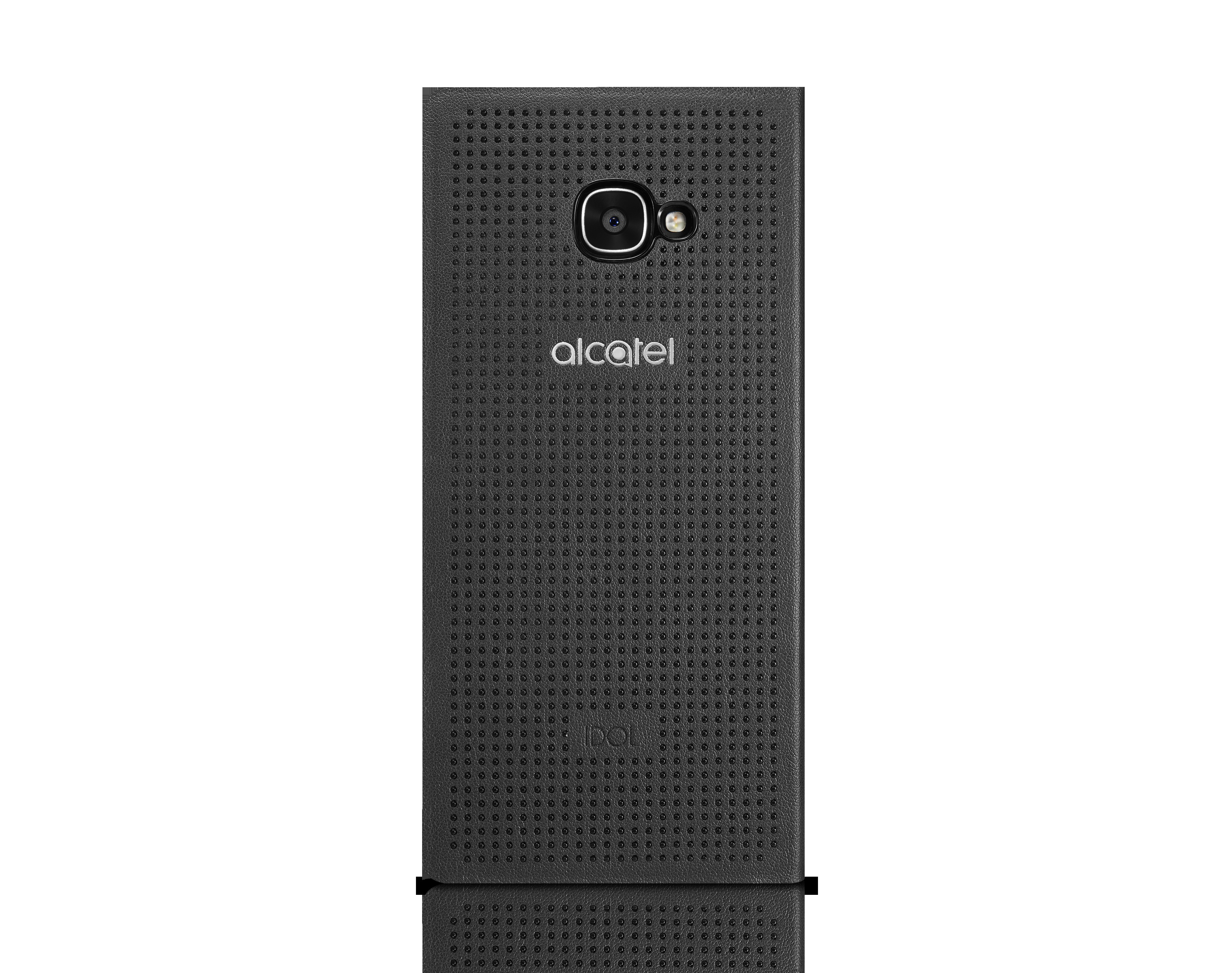 ALCATEL MF6070, Bookcover, Alcatel, IDOL 4S, Schwarz