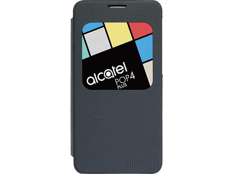 ALCATEL AF5056, Bookcover, Alcatel, Schwarz POP 4