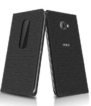 ALCATEL MF6070, Bookcover, Alcatel, IDOL 4S, Schwarz