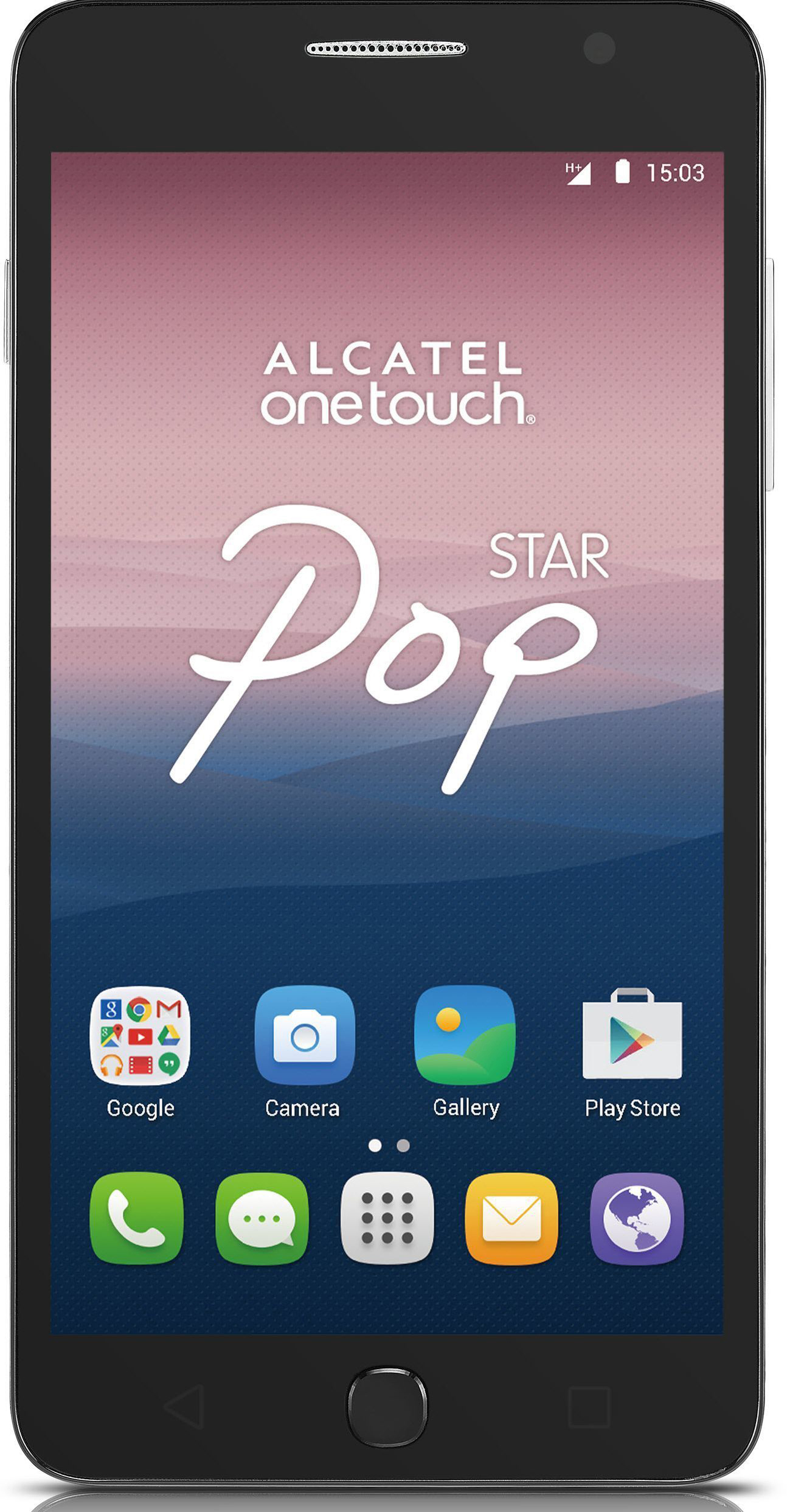 ALCATEL FB5022, Backcover, Alcatel, POP Star 5022D, Hellblau