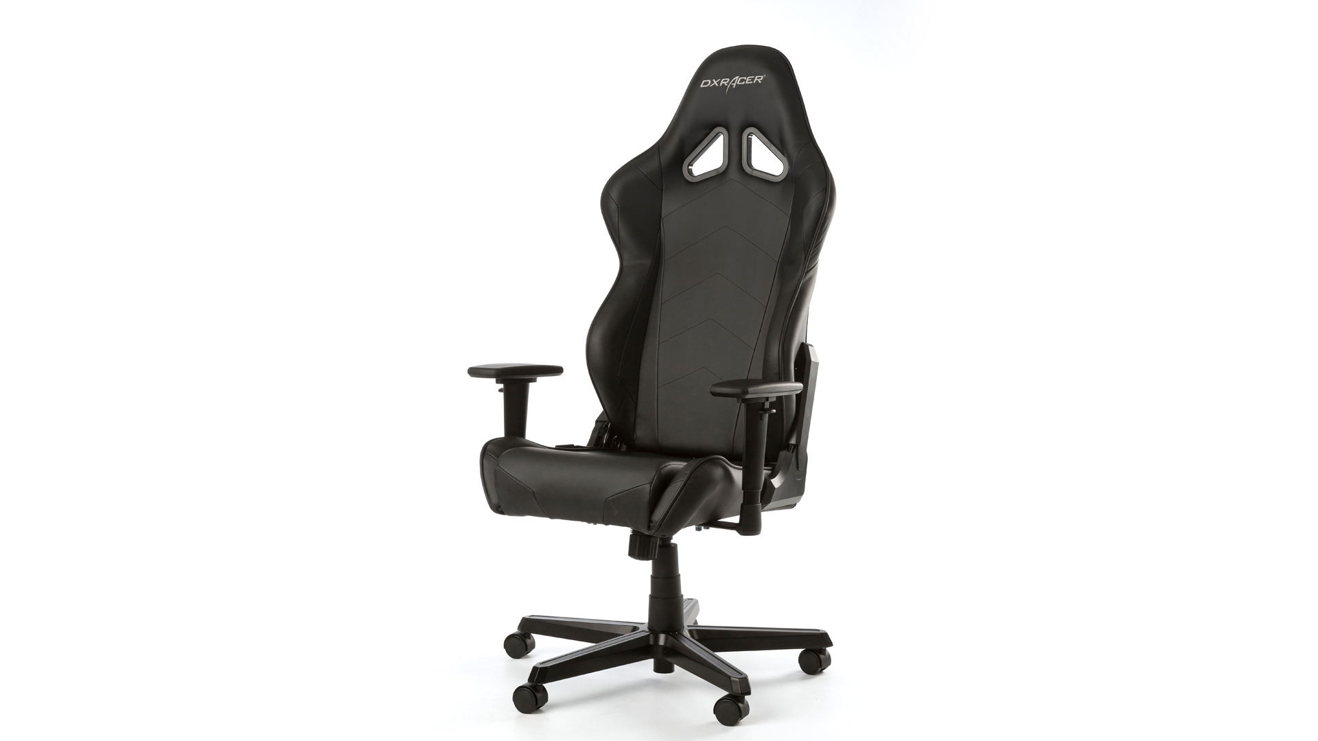 DXRACER Gaming Sessel Racing R0 Schwarz Gamingstuhl, Schwarz