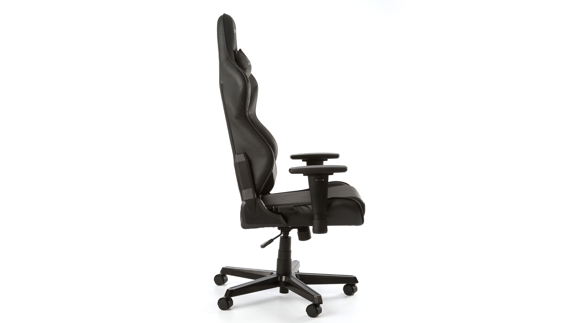 DXRACER Gaming Sessel Racing R0 Schwarz Gamingstuhl, Schwarz