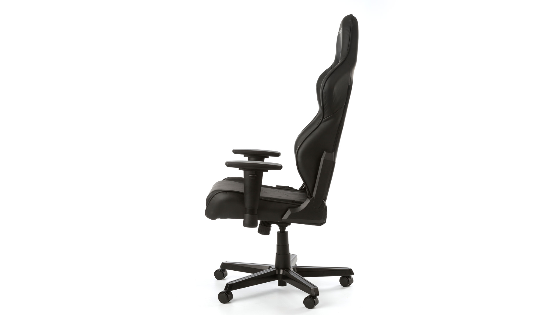 DXRACER Gaming Sessel Racing R0 Schwarz Gamingstuhl, Schwarz