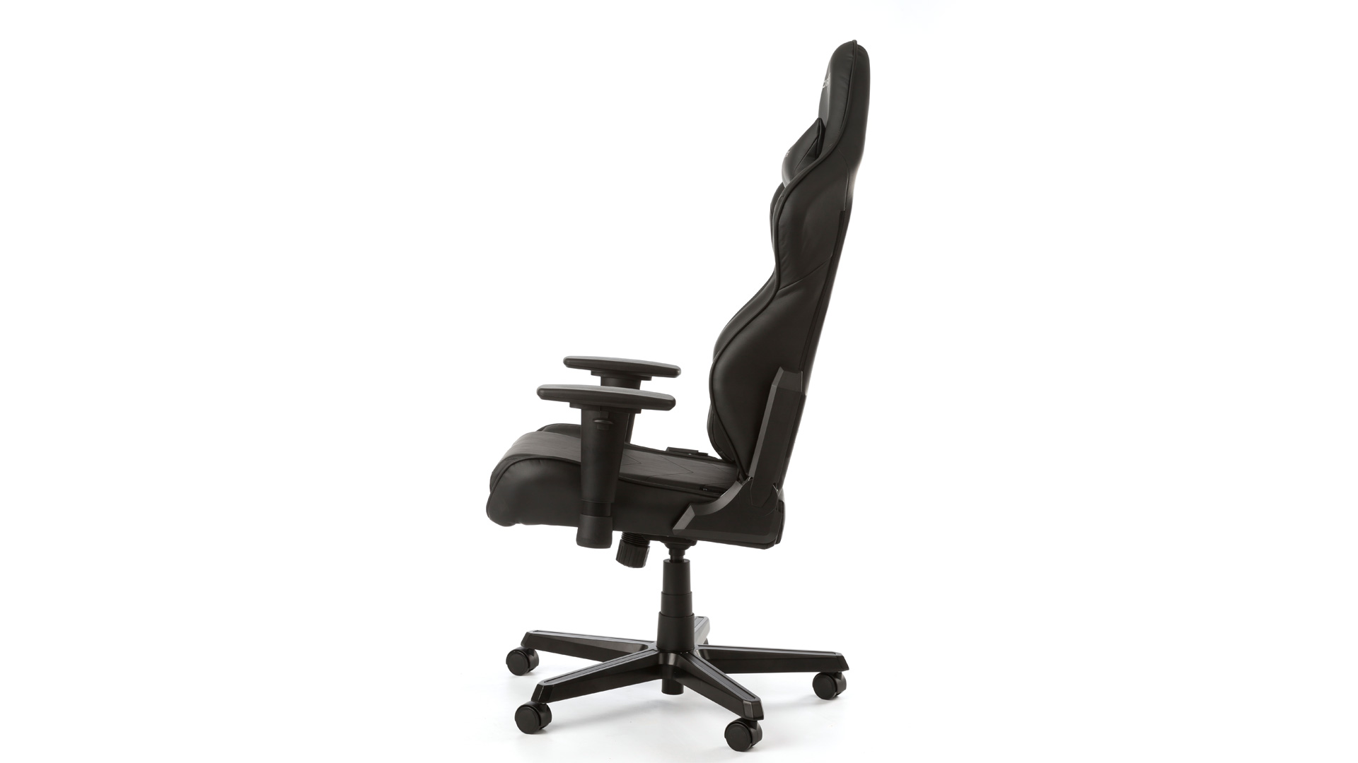 DXRACER Gaming Sessel Racing R0 Schwarz Gamingstuhl, Schwarz