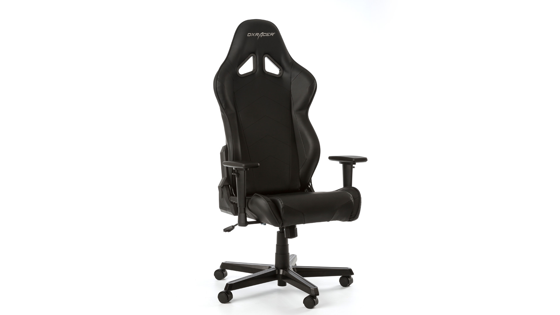 DXRACER Gaming Sessel Racing R0 Schwarz Gamingstuhl, Schwarz