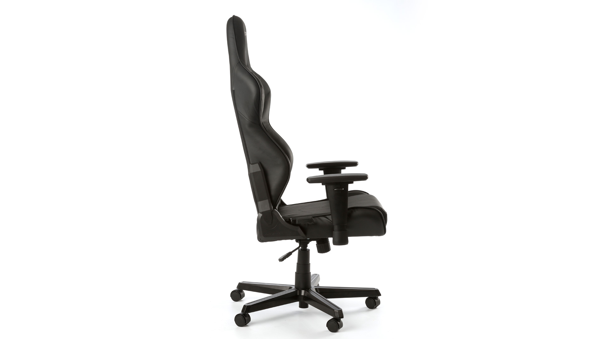 DXRACER Gaming Sessel Racing R0 Schwarz Gamingstuhl, Schwarz