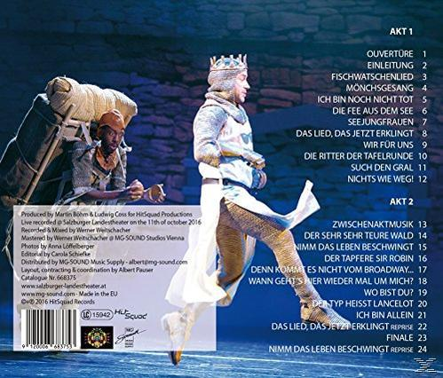 Uwe Kröger, Pia Douwes, Original Cast Salzburg - Monty Python's Spamalot  - (CD)