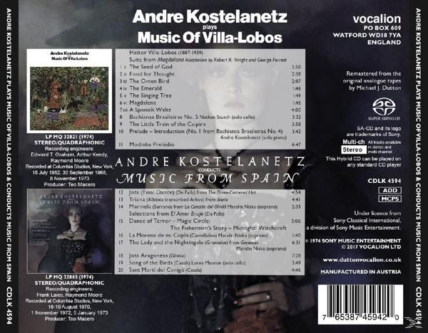 Maralin Niska, Lorne Munroe, André Kostelanetz | Rozsa Conducts Rozsa ...