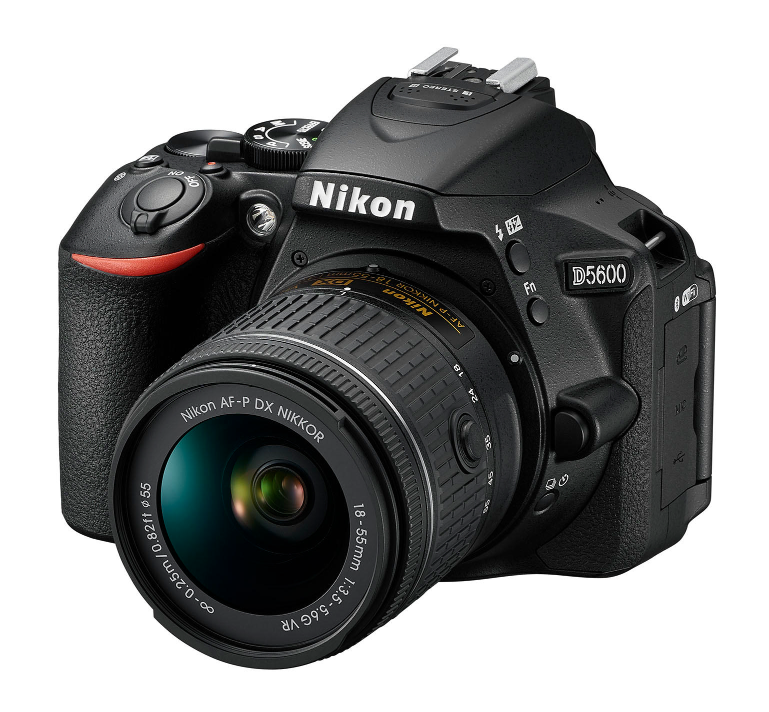 NIKON D5600 + AF-P 18-55 mm VR + 70-300 mm VR Kit Lens Dijital SLR