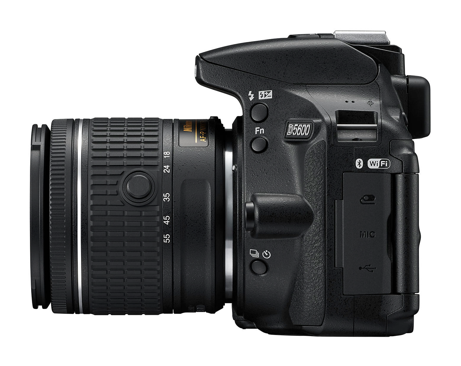 NIKON D5600 + AF-P 18-55 mm VR + 70-300 mm VR Kit Lens Dijital SLR