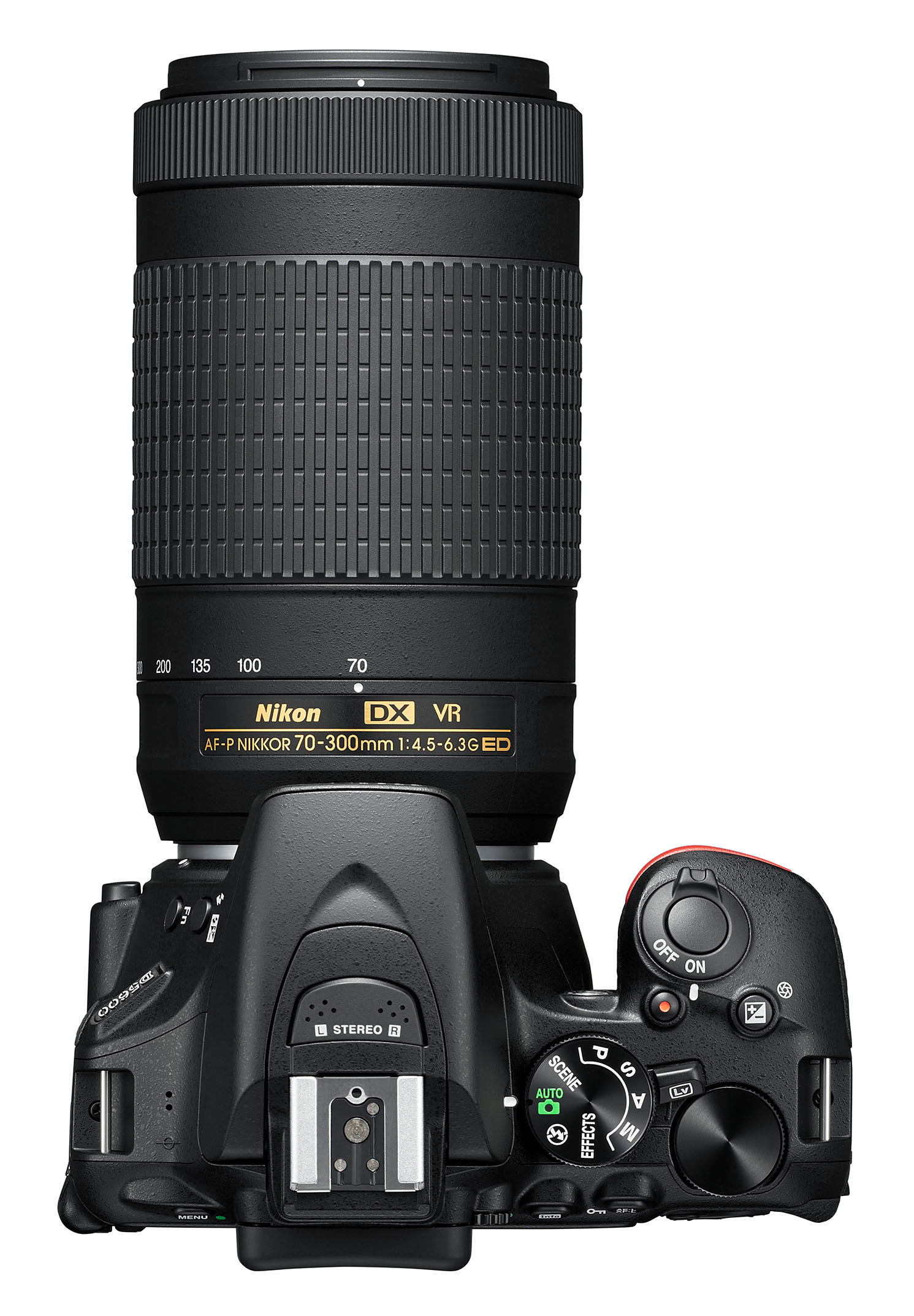 NIKON D5600 + AF-P 18-55 mm VR + 70-300 mm VR Kit Lens Dijital SLR