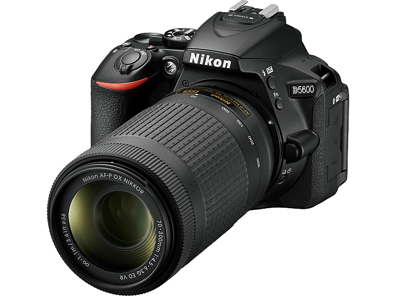 NIKON D5600 + AF-P 18-55 mm VR + 70-300 mm VR Kit Lens Dijital SLR