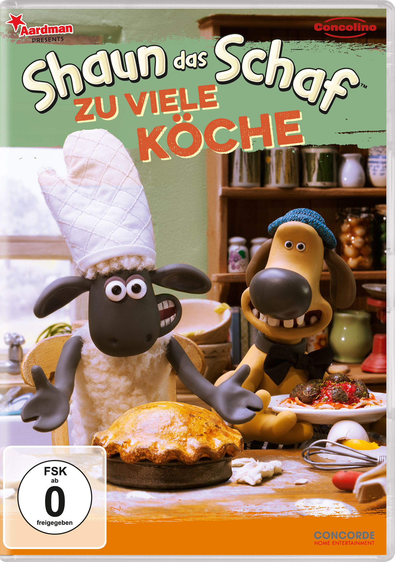 Shaun das Schaf Zu viele - DVD Köche