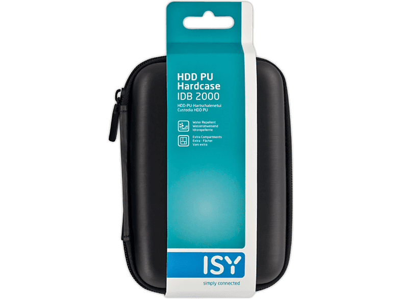 ISY Harde schijf 2.5'' opbergdoos Zwart (IDB-2000)