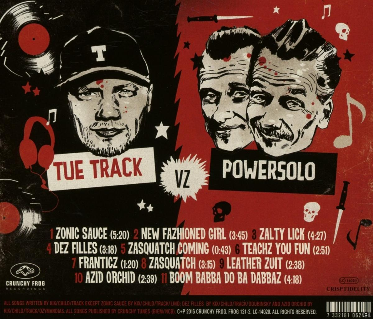 Tue Track, Powersolo - Ze Unreal Zound  - (CD)