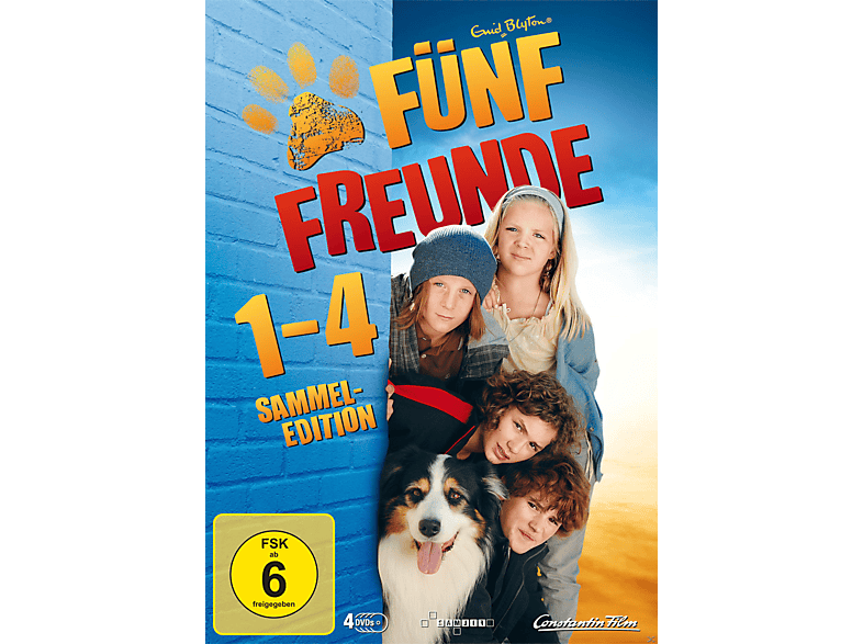 Fünf Freunde 1-4 DVD (FSK: 6)