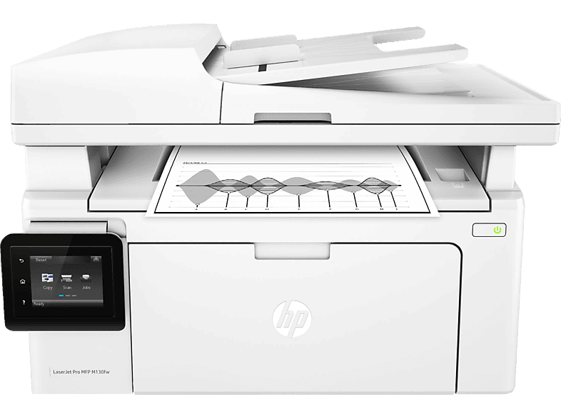 Impresora multifunción láser - HP Laserjet Pro MFP M130fw, 22 ppm, 1200 ppp, Pant. táctil, WiFi, USB