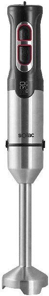 Batidora Solac Ba5602 800w acero inoxidable vaso pro800 total velocidad turbo de mano 800 medidor regulable varillas