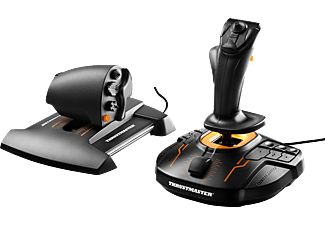 THRUSTMASTER 2960778 - Joystick und Gasregler (Schwarz)