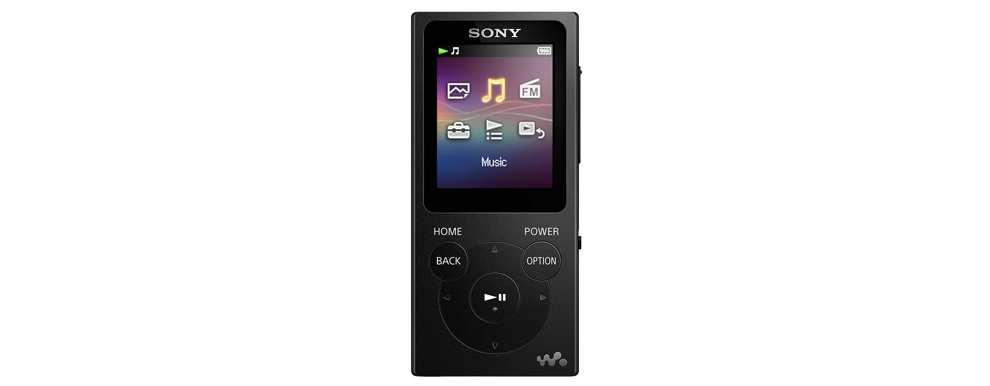 SONY Walkman® NWE393B 4GB mit UKW Tuner, schwarz
