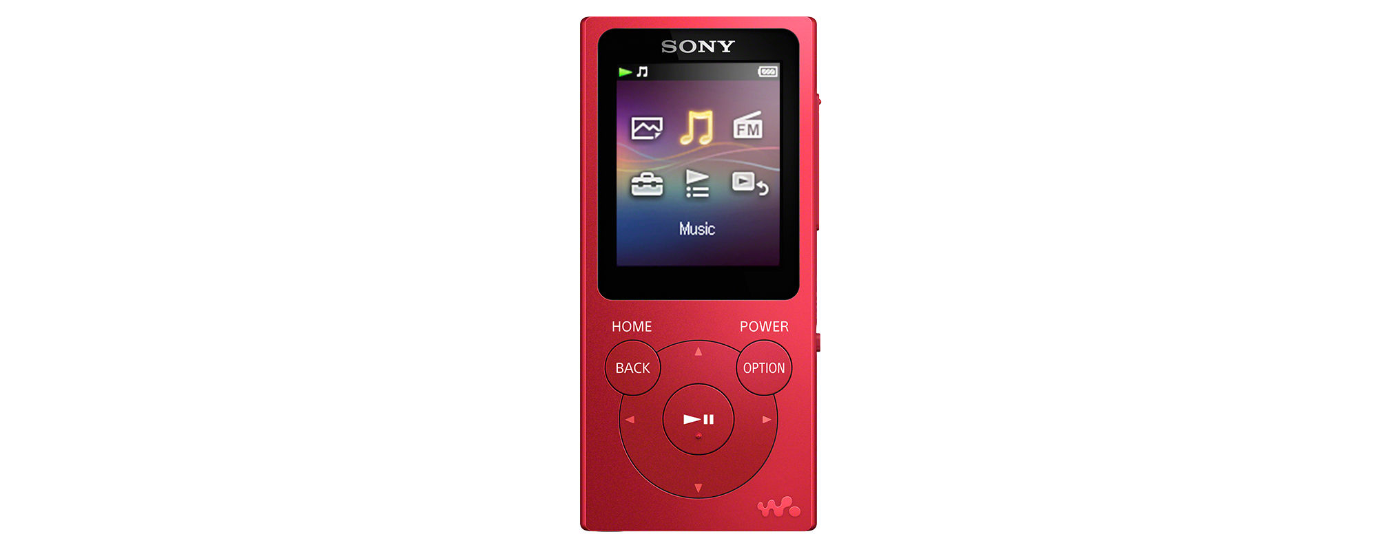 SONY Walkman® NWE393B 4GB mit UKW Tuner, schwarz